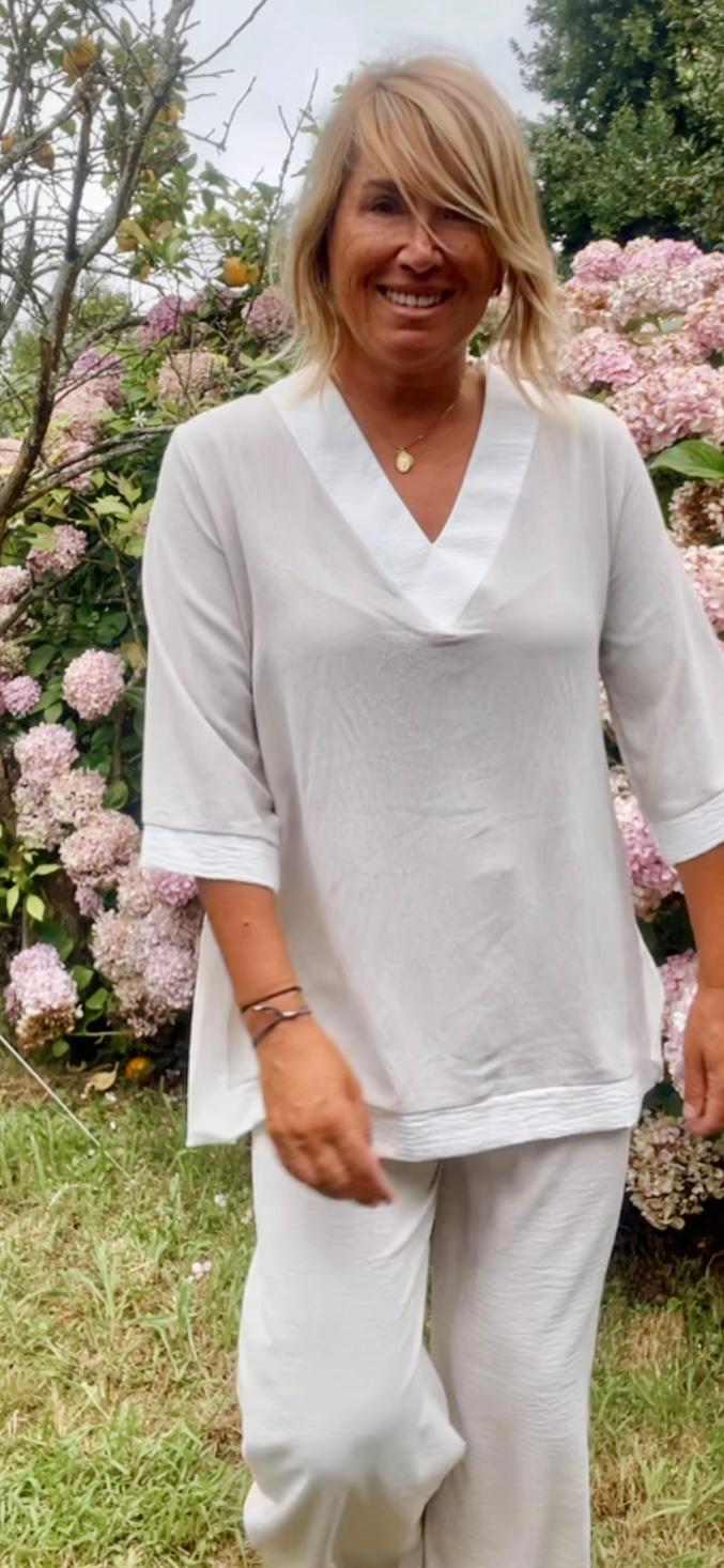 Grecia beige pants