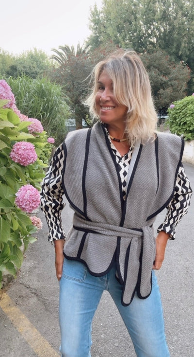 Chaleco Oviedo gris