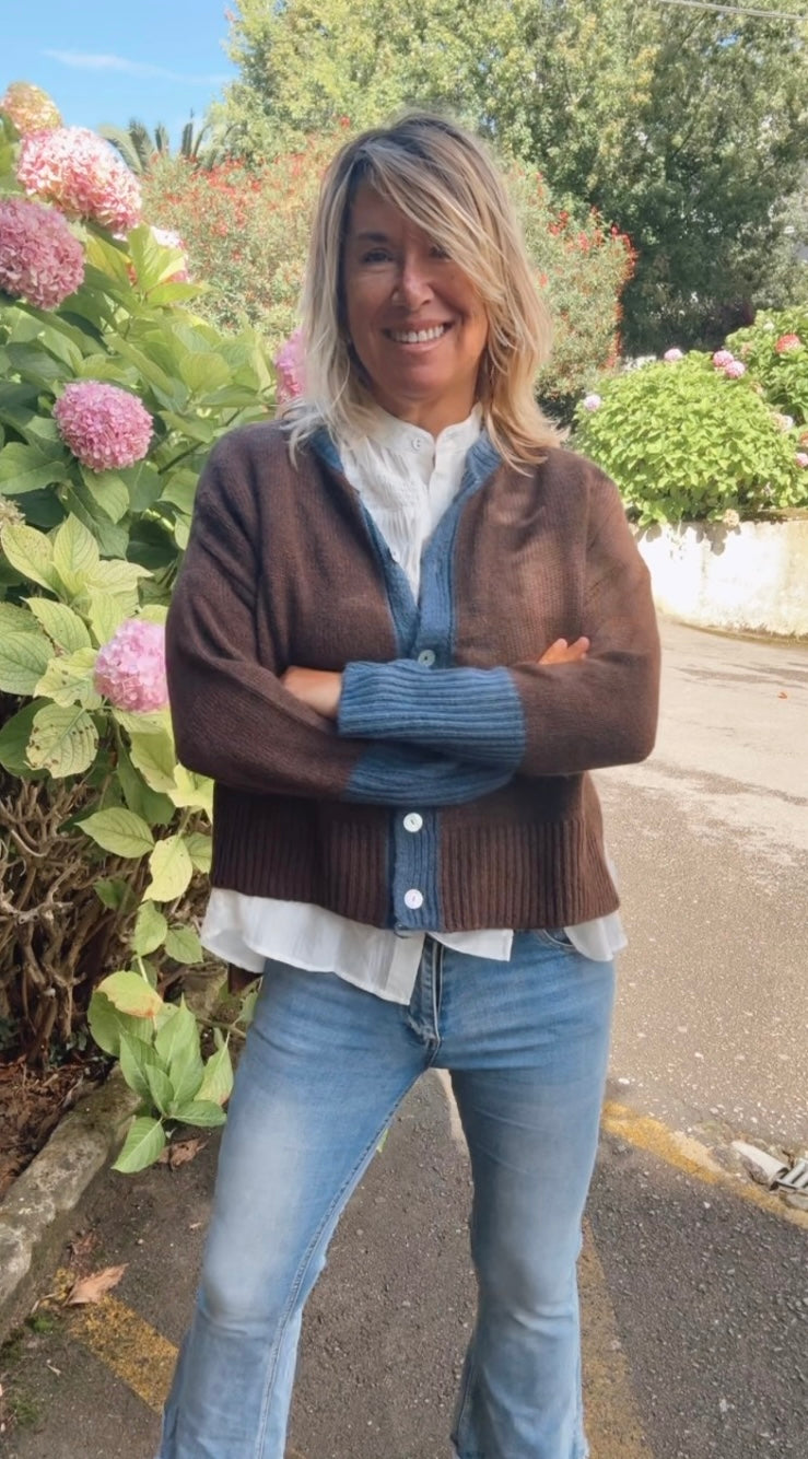 Chaqueta Ribadesella chocolate