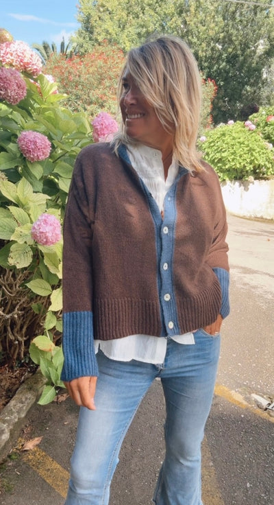 Chaqueta Ribadesella chocolate