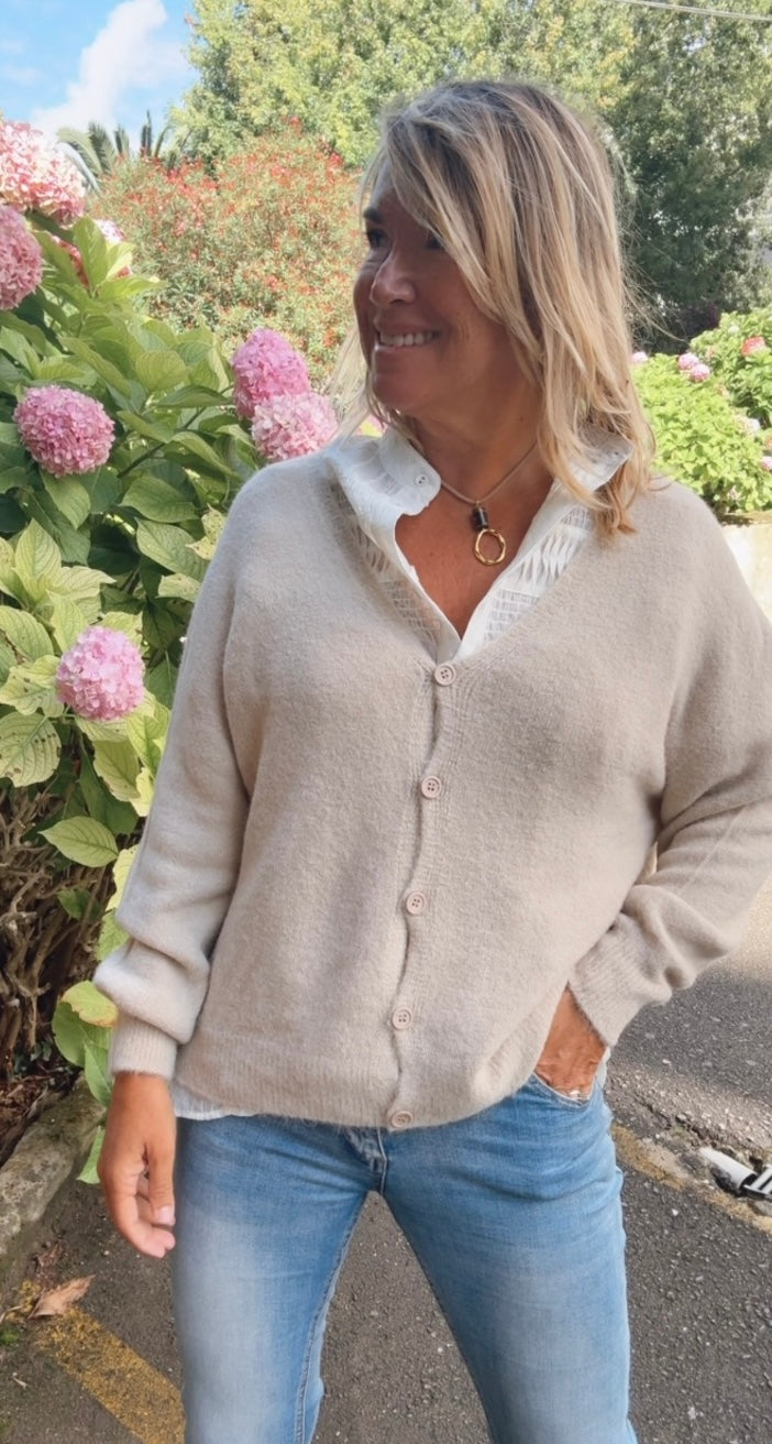 Chaqueta Onís beige