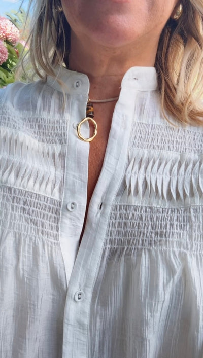Camisa Proaza crema