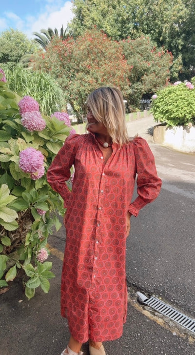Vestido Sardinero rojo