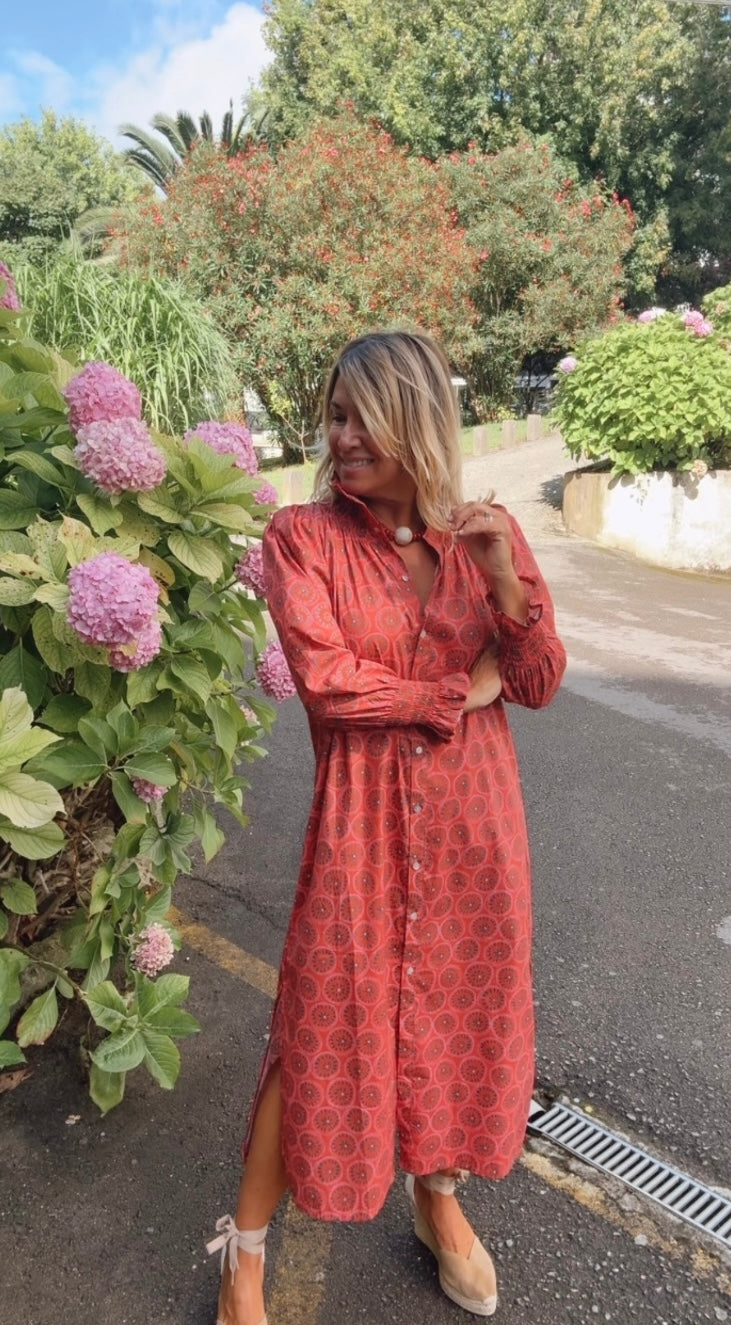 Vestido Sardinero rojo