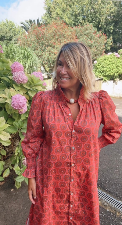 Vestido Sardinero rojo