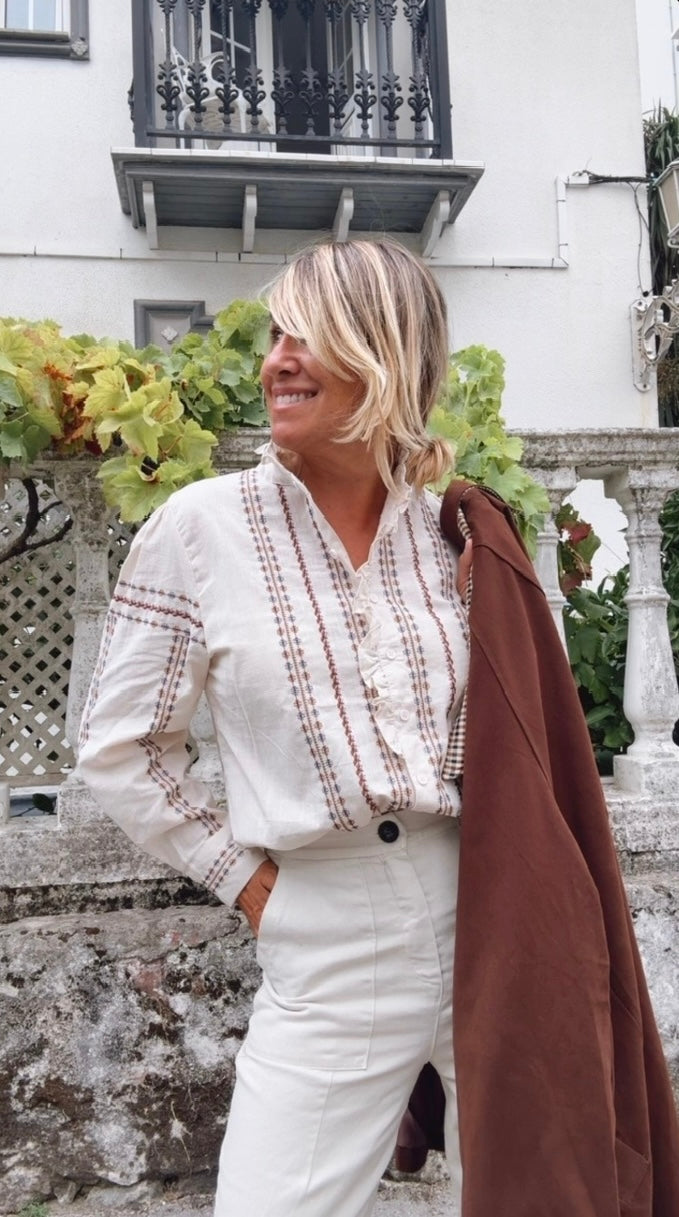 Camisa Ibias Beige