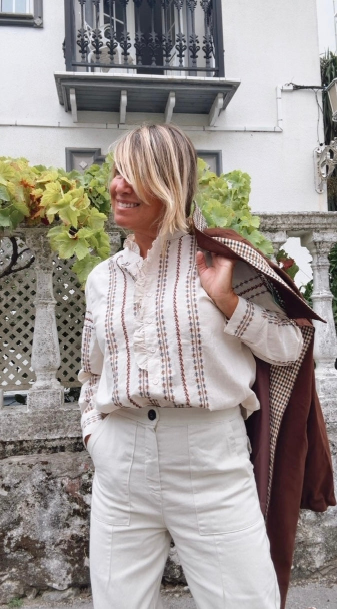 Camisa Ibias Beige