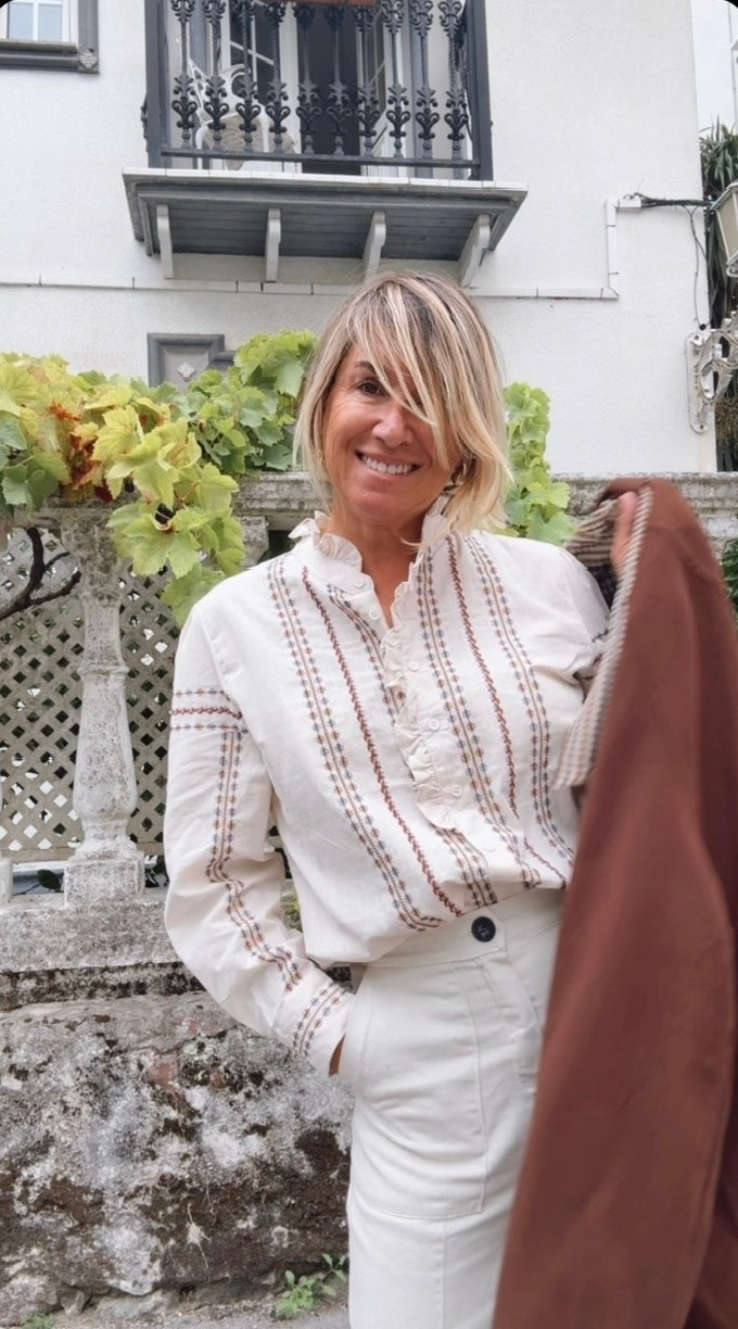 Camisa Ibias Beige
