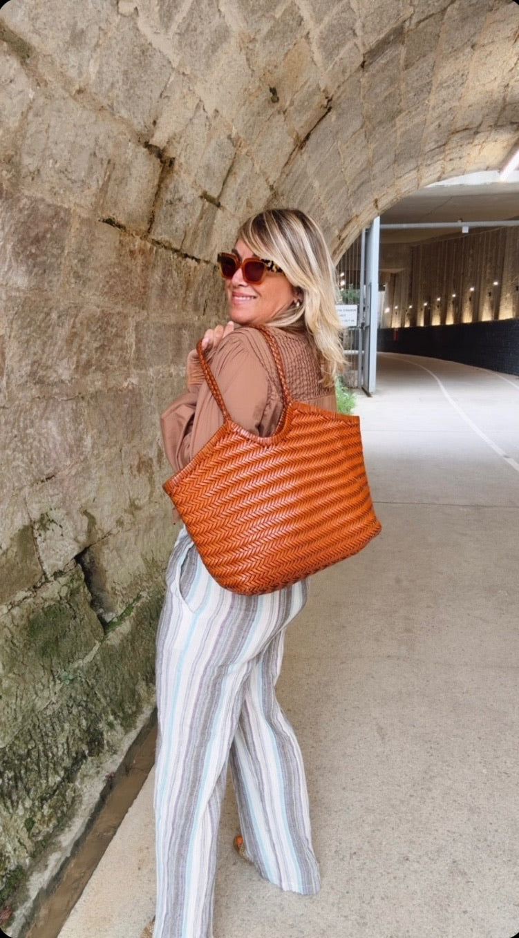 Bolso Capricho grande camel