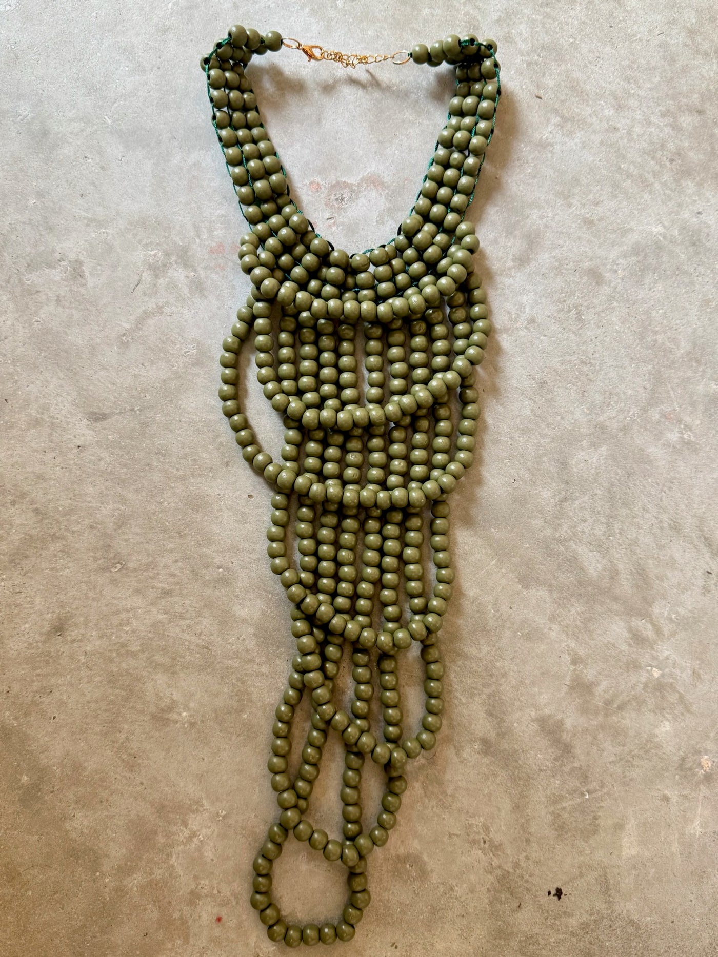 Collar Jirafa Kaki