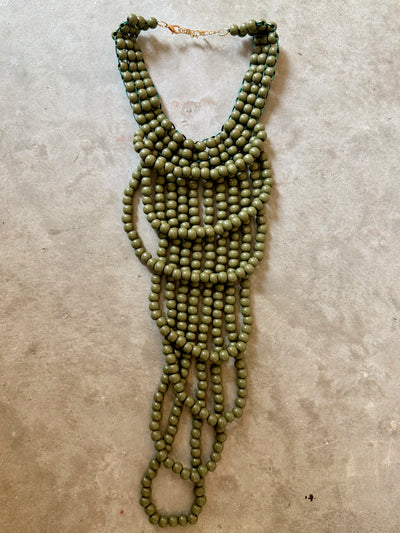 Collar Jirafa Kaki