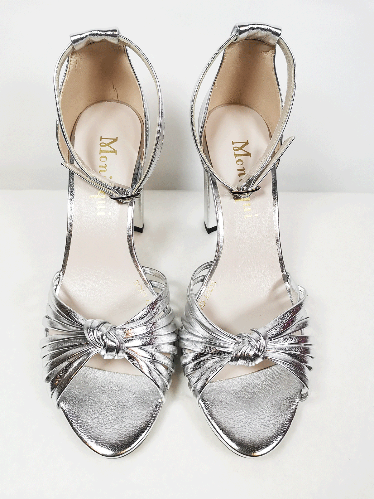 Aura silver sandals