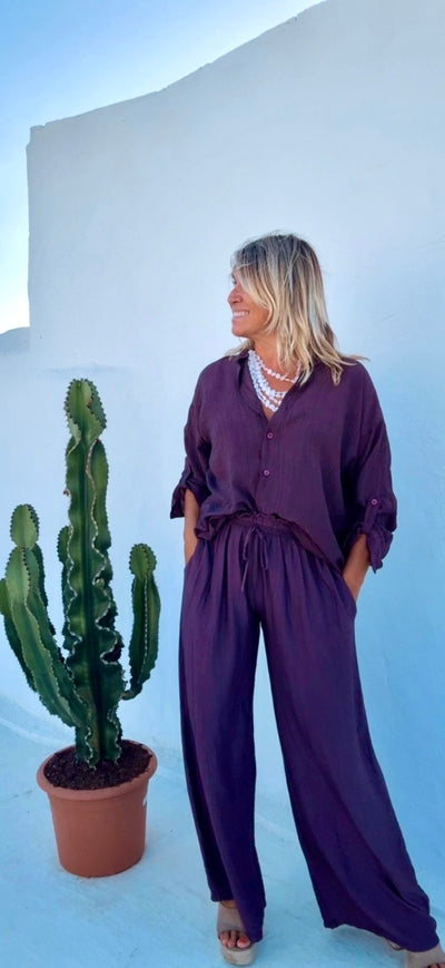 Pantalón Porto morado