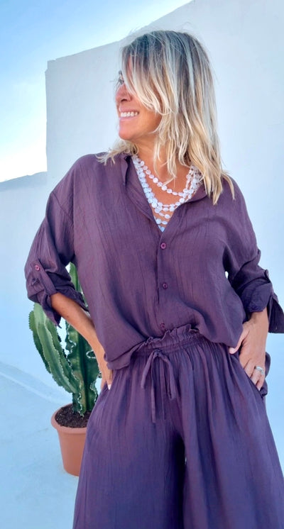 Pantalón Porto morado