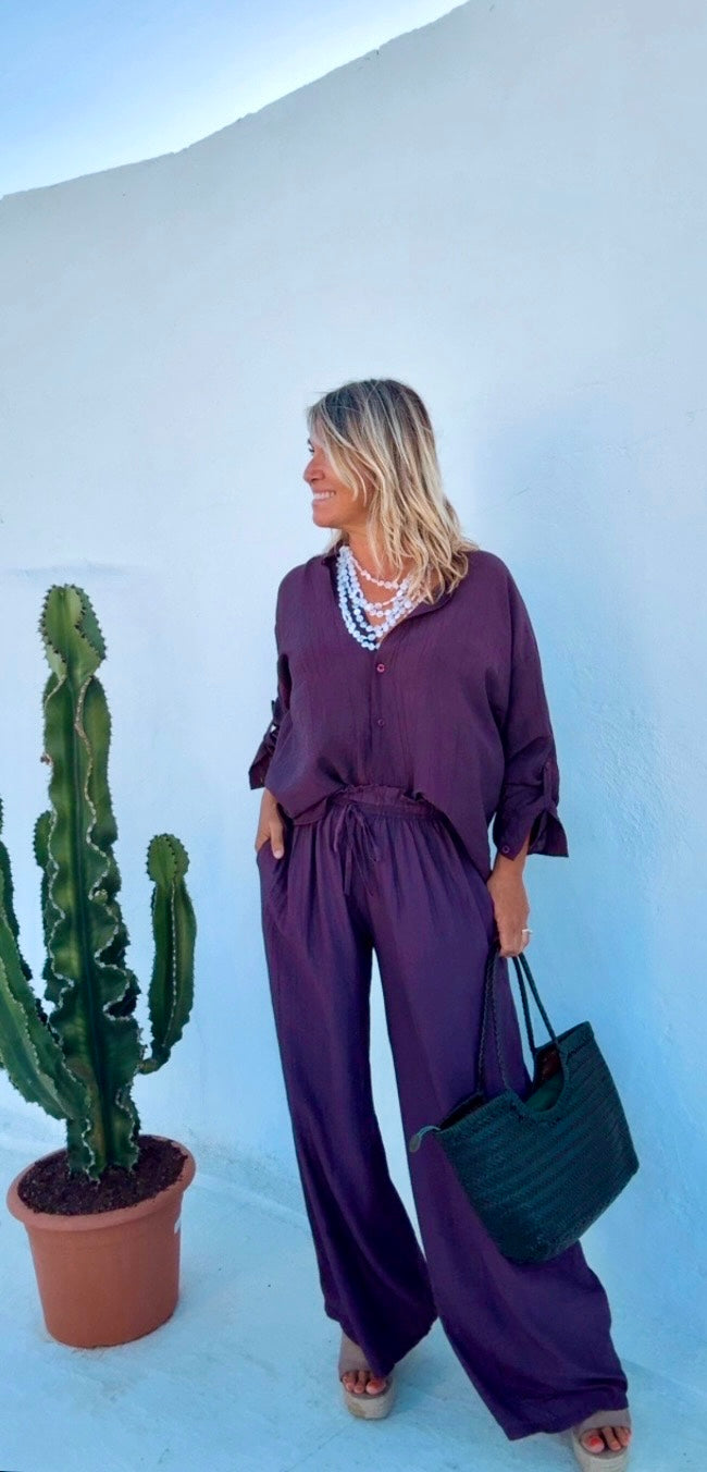Pantalón Porto morado