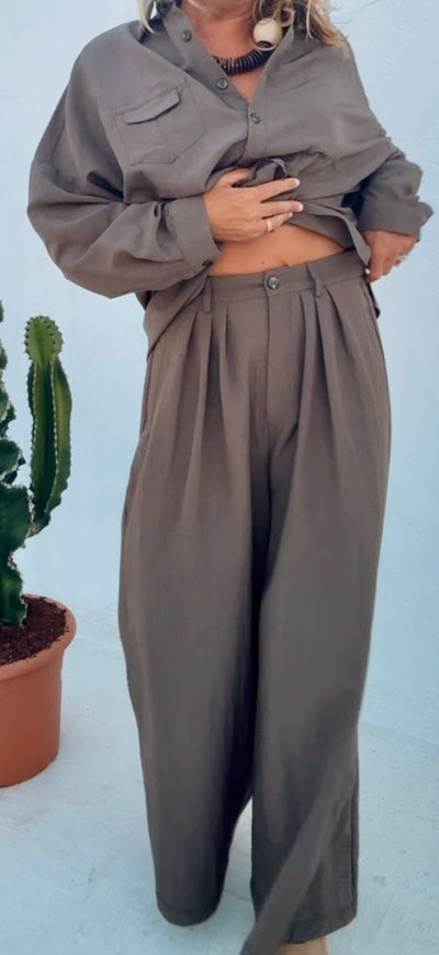 Pantalon Pau topo