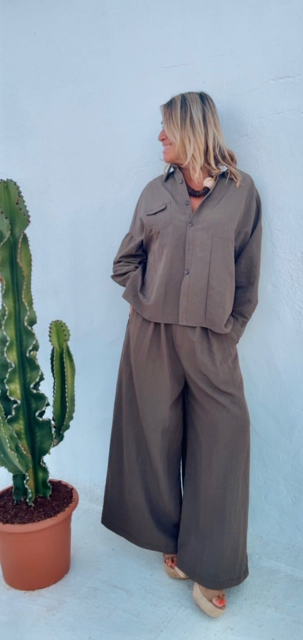 Pantalon Pau topo