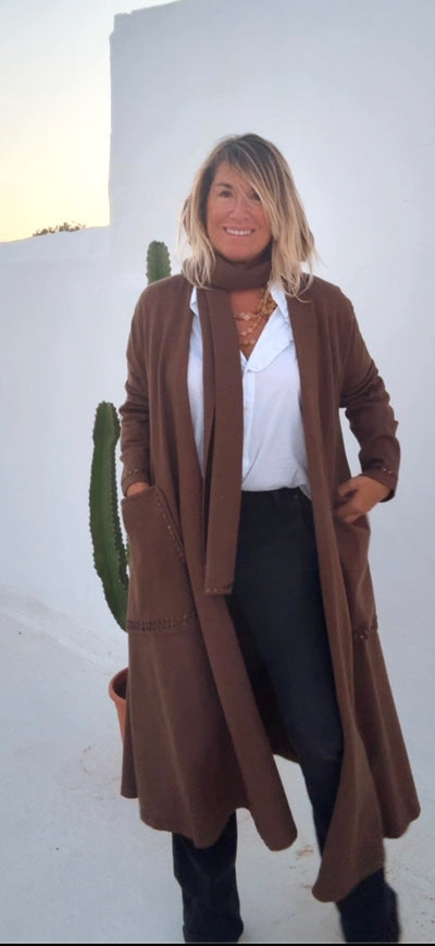 Chaqueta Royale marron