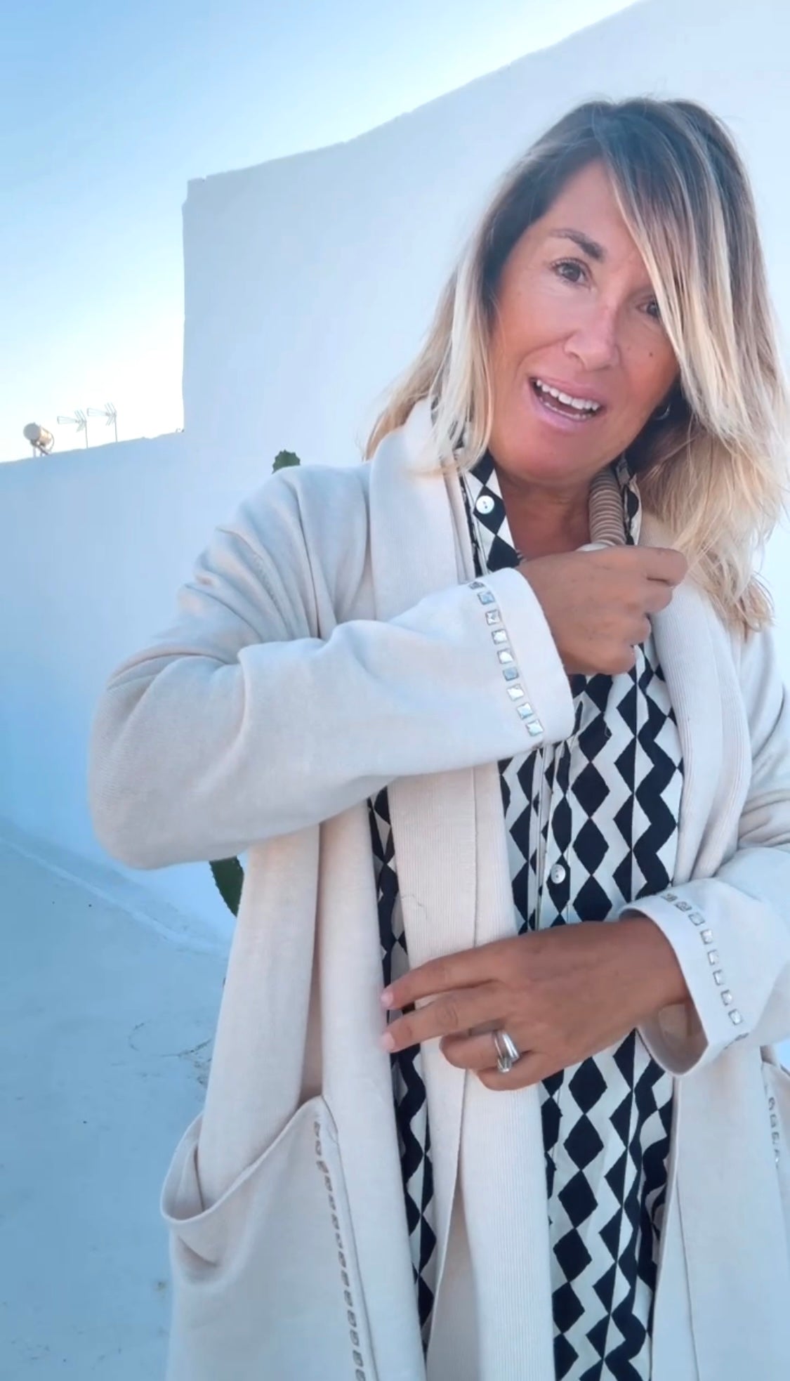 Chaqueta Royale beige