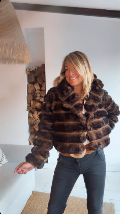 Chaqueta Helsinki chocolate