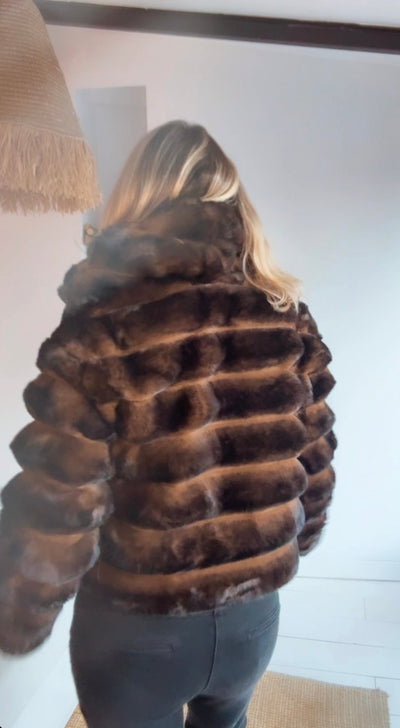 Chaqueta Helsinki chocolate