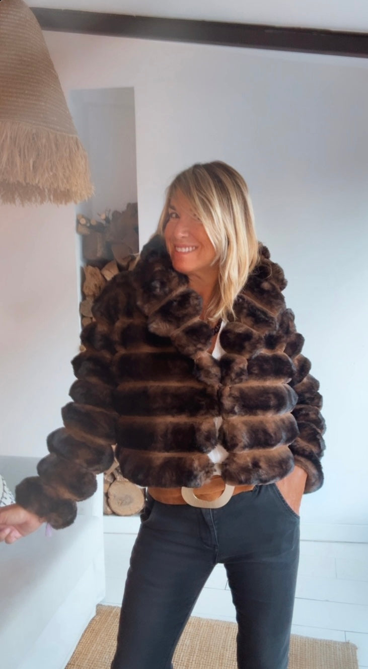 Chaqueta Helsinki chocolate
