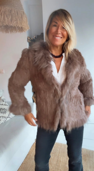 Chaqueta Groenlandia taupe