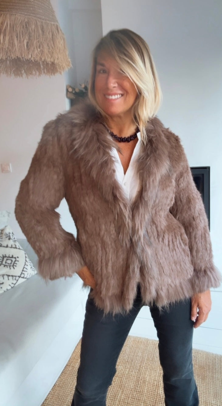 Chaqueta Groenlandia taupe