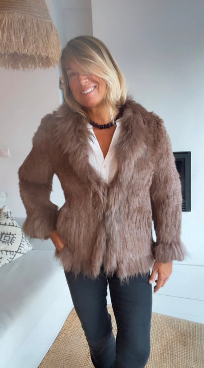 Chaqueta Groenlandia taupe