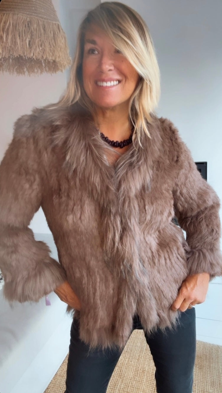 Chaqueta Groenlandia taupe