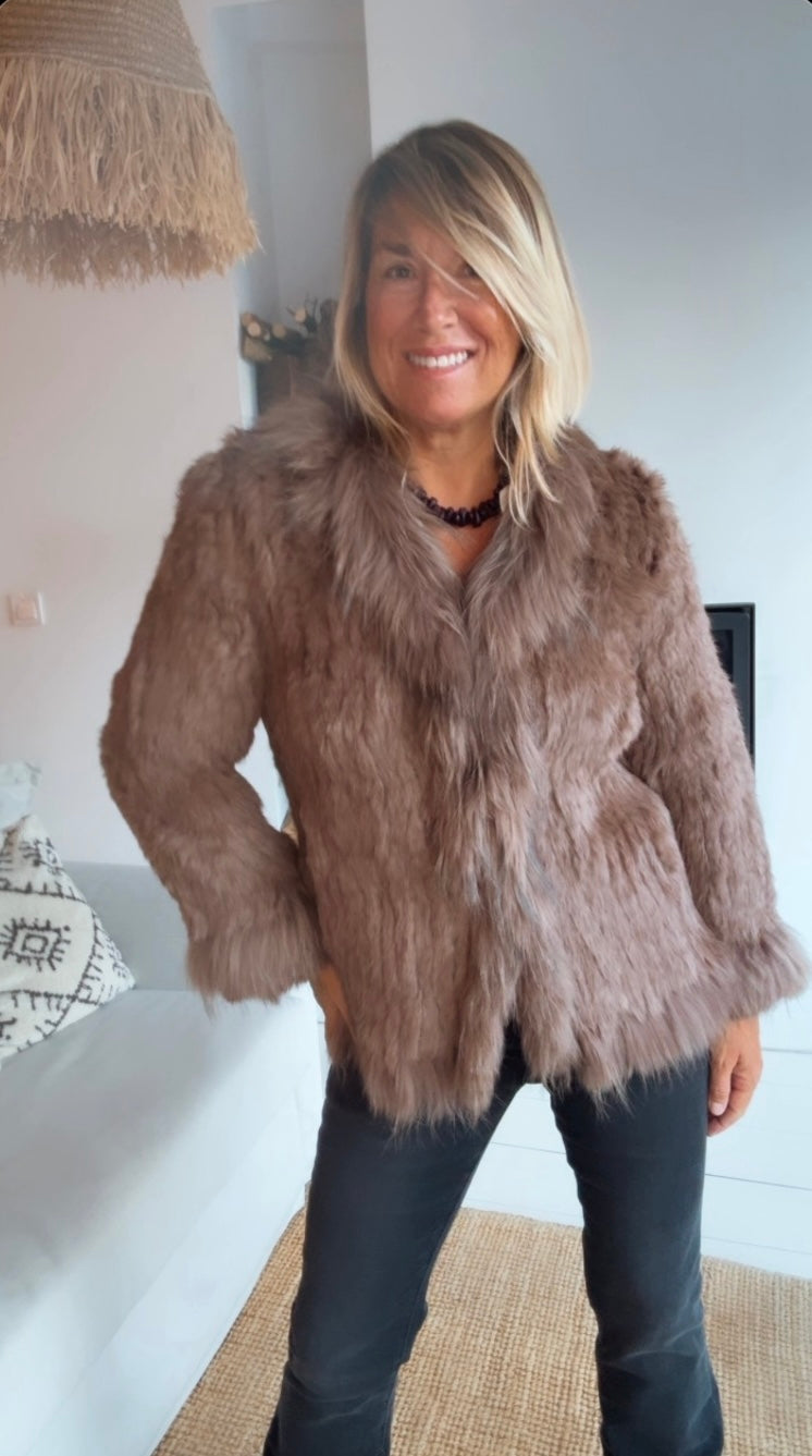 Chaqueta Groenlandia taupe