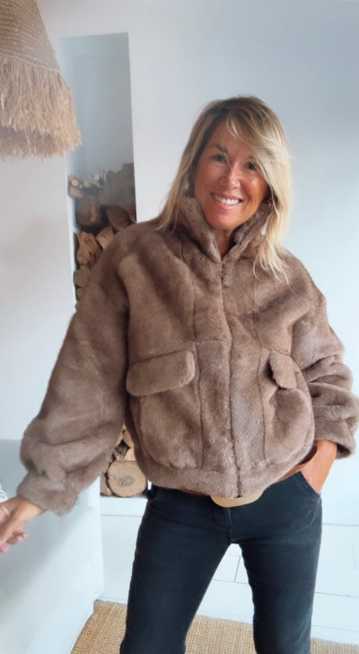 Chaqueta Gales taupe