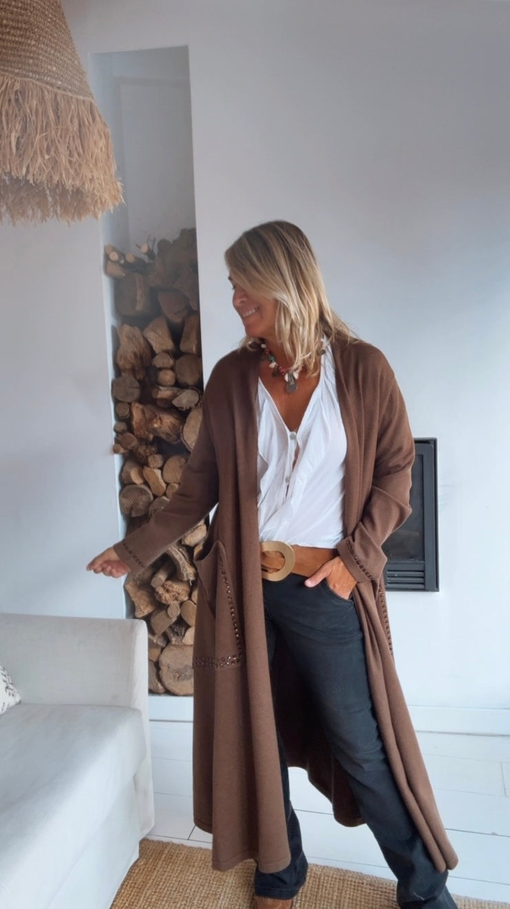Chaqueta Royale marron