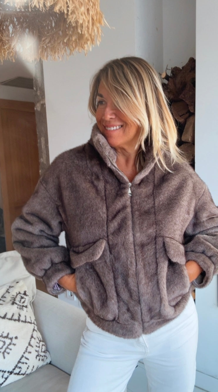 Chaqueta Gales marrón