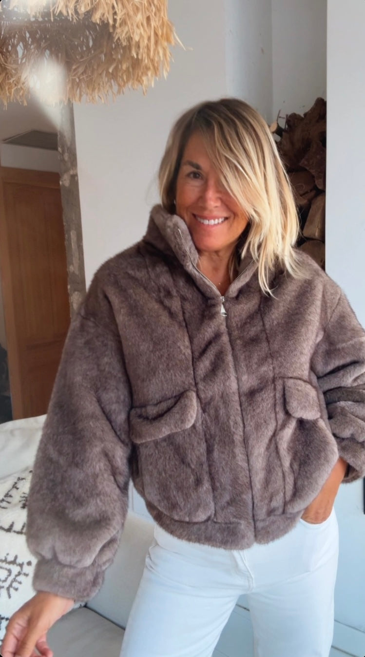 Chaqueta Gales marrón