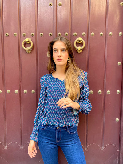 Blusa Berta Marine