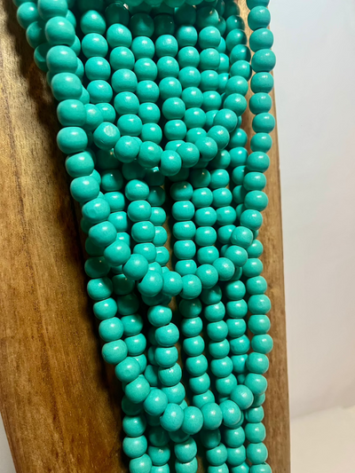 Collar jirafa turquesa