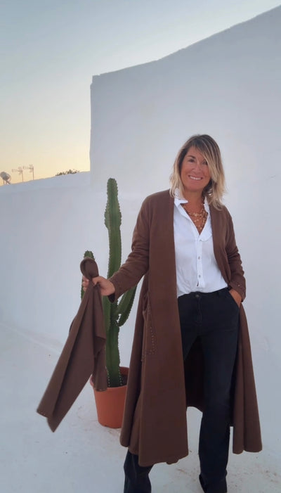 Chaqueta Royale marron