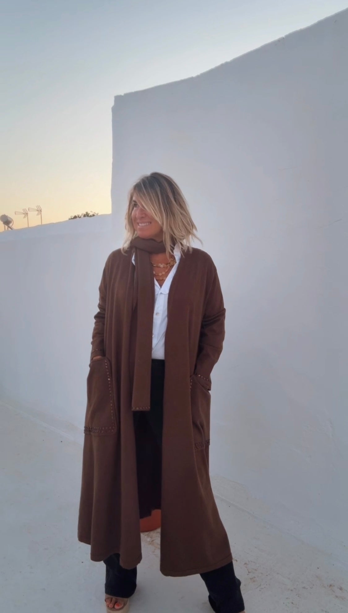 Chaqueta Royale marron