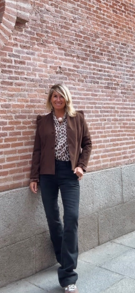 Chaqueta Braganza marron