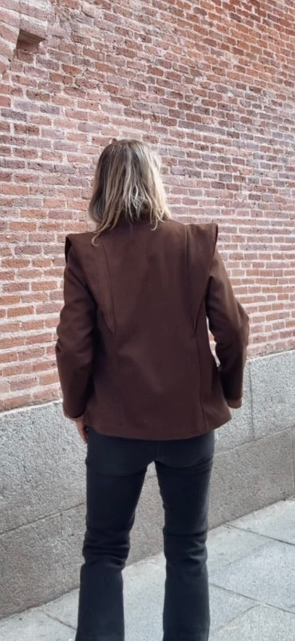 Chaqueta Braganza marron