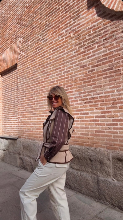 Chaleco Oviedo beige