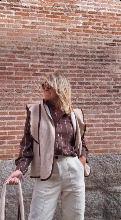 Chaleco Oviedo beige