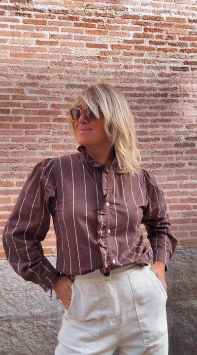 Blusa Montpellier chocolate