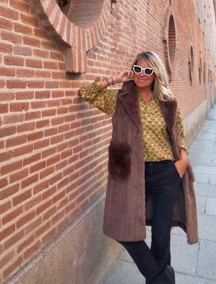 Chaleco Zurich chocolate