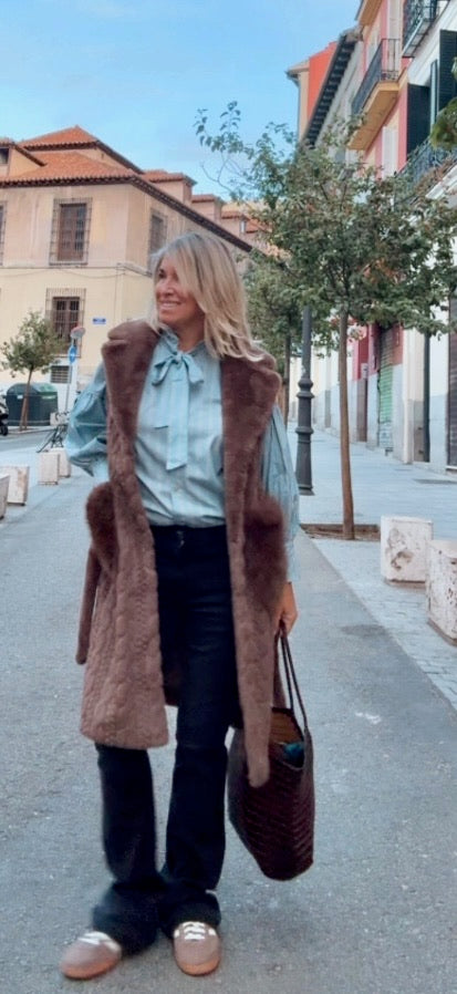 Chaleco Zurich chocolate