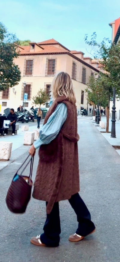 Chaleco Zurich chocolate