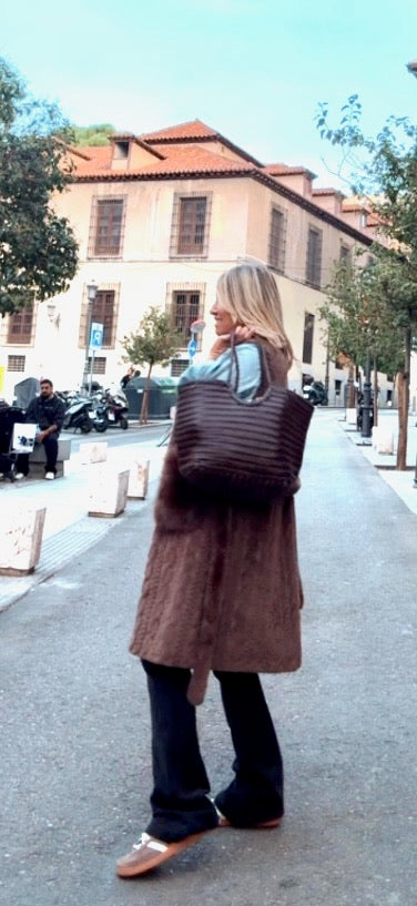 Chaleco Zurich chocolate