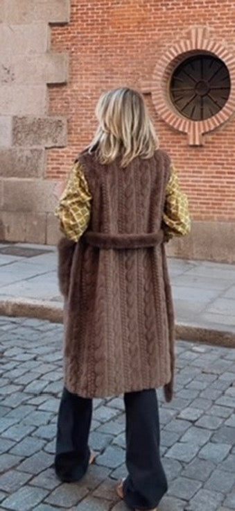 Chaleco Zurich chocolate