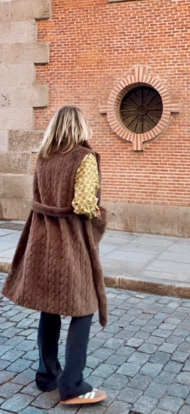 Chaleco Zurich chocolate